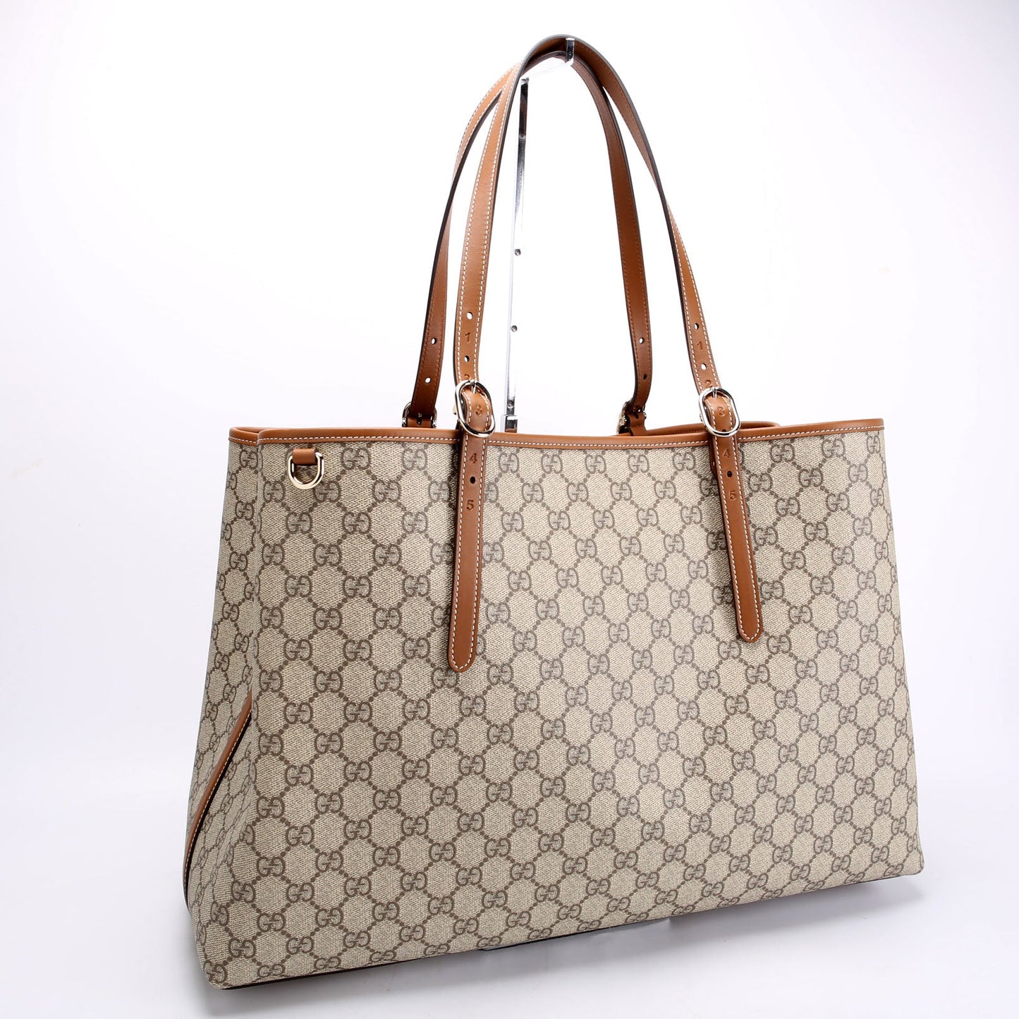 815212 GG Supreme Emblem Maxi Tote
