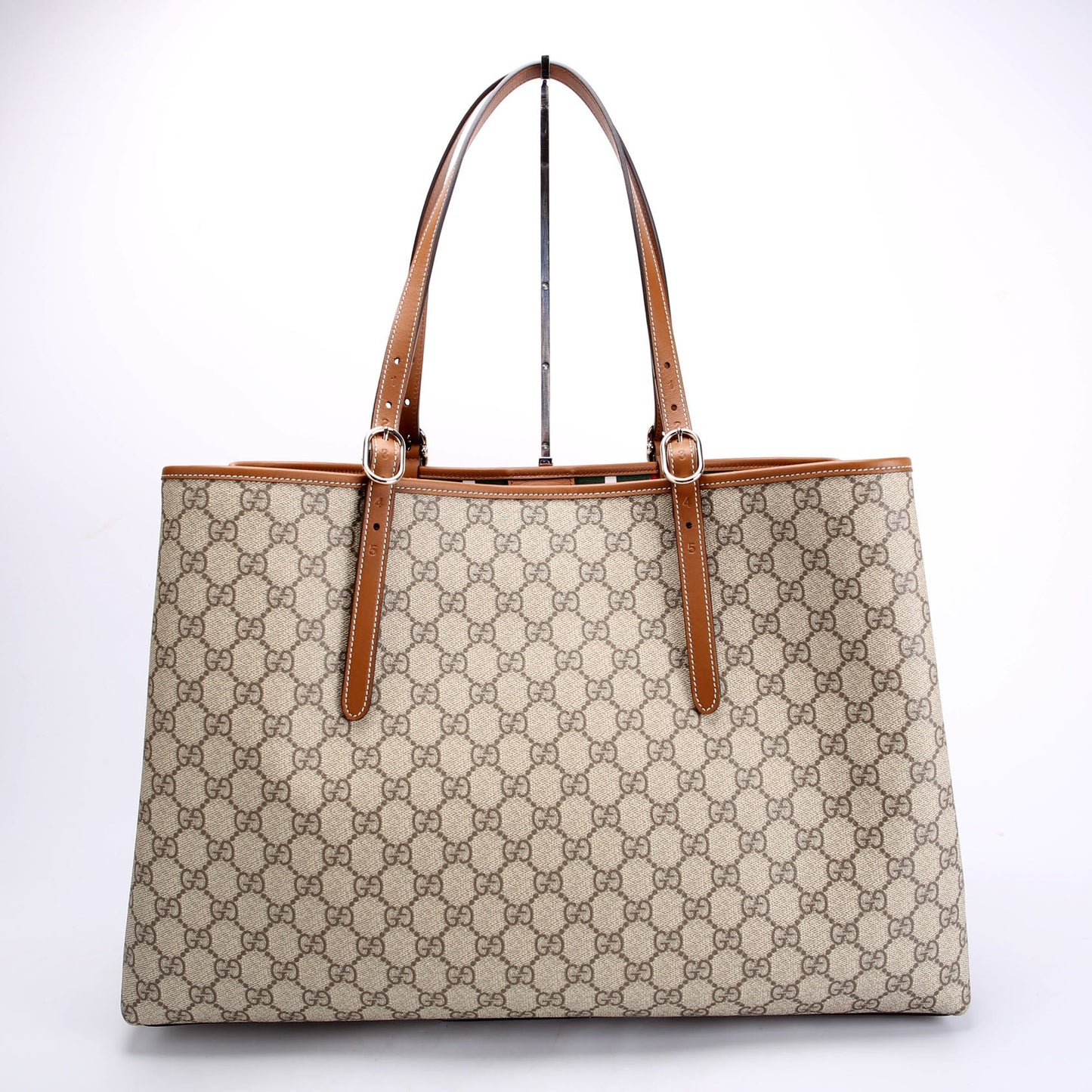 815212 GG Supreme Emblem Maxi Tote