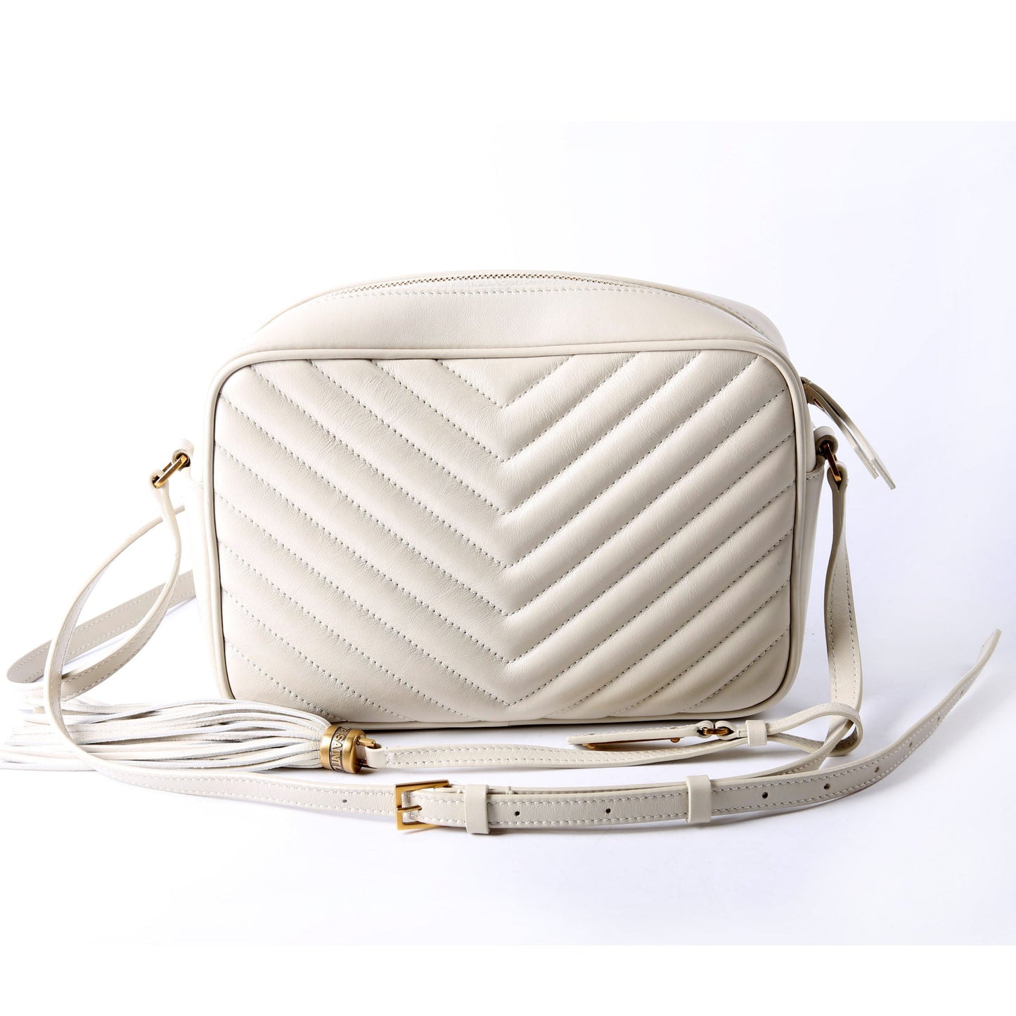Lou Camera Bag Quilted 574494 Ivory