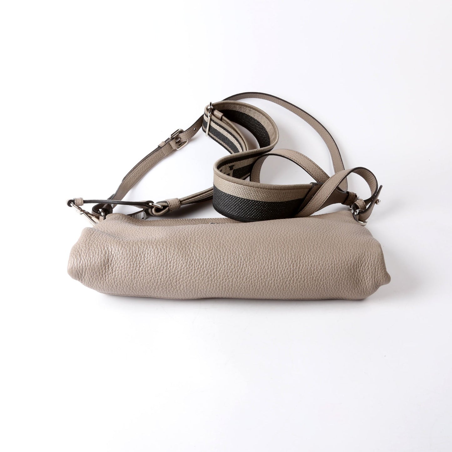 1BH050 Vitello Daino Crossbody Taupe