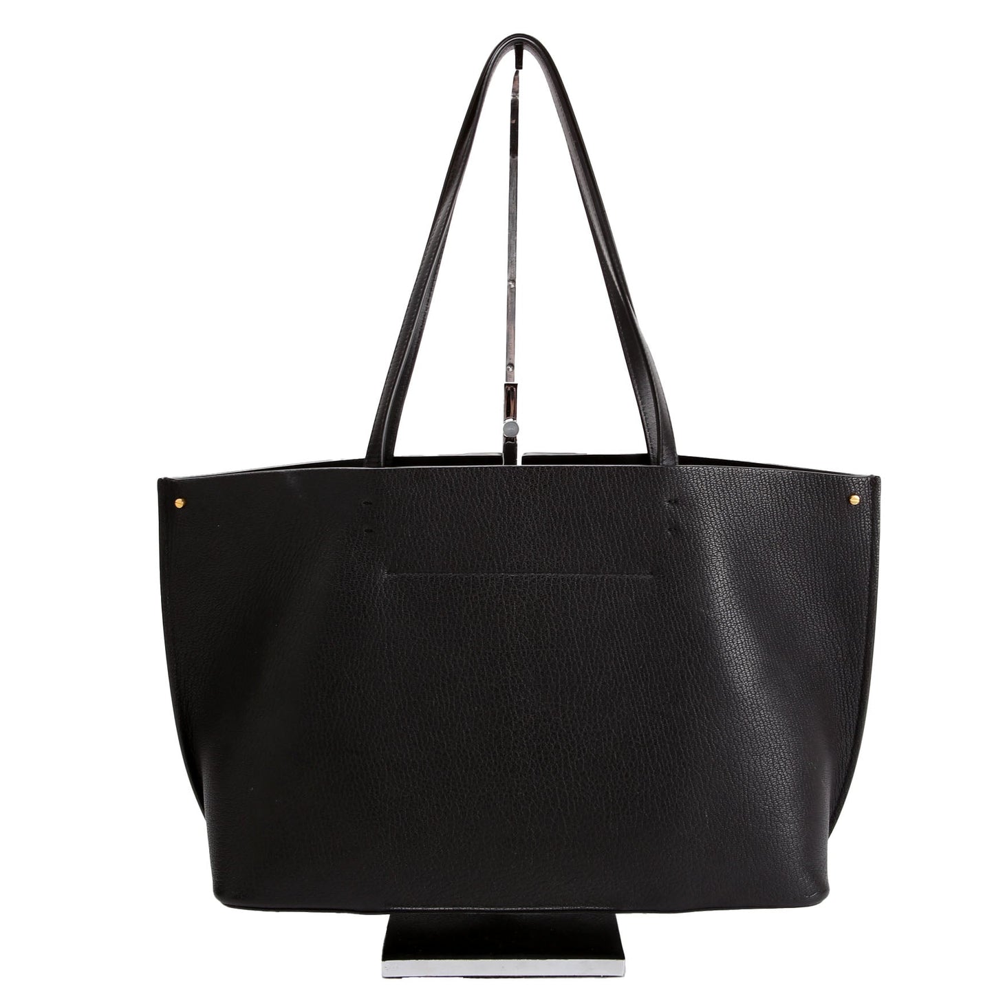 VLogo Fillme Tote Leather Black