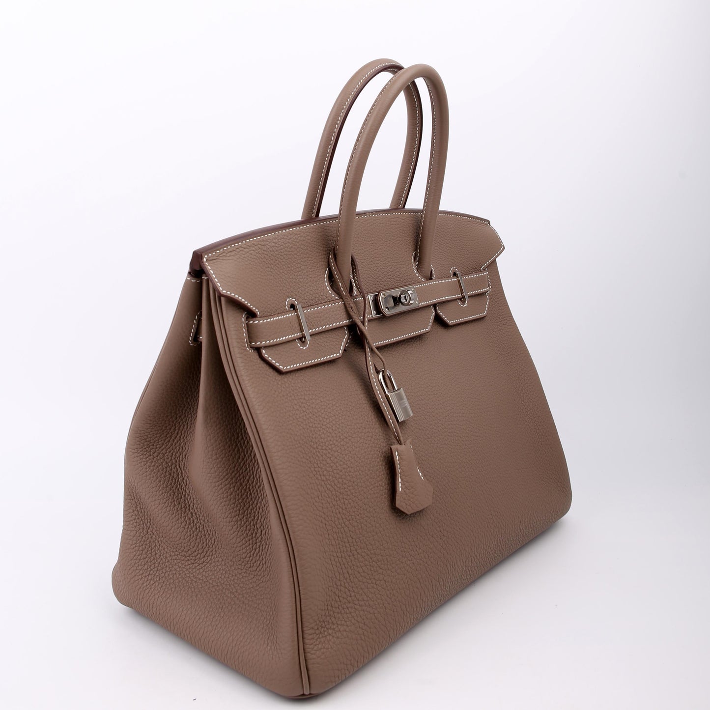 Birkin 35 Togo Etoupe/Palladium 2019