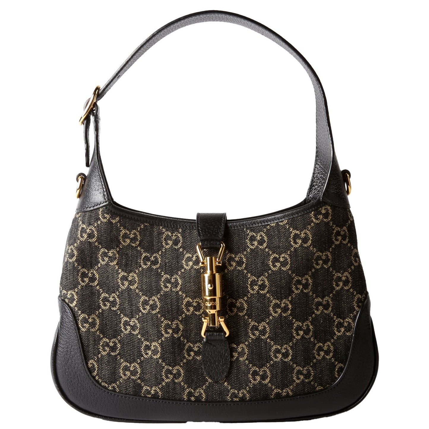 678843 GG Supreme 1961 Jackie Hobo Small Black