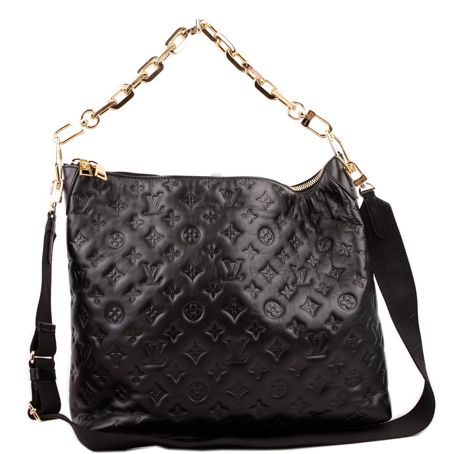 Coussin Hobo MM Empreinte Black