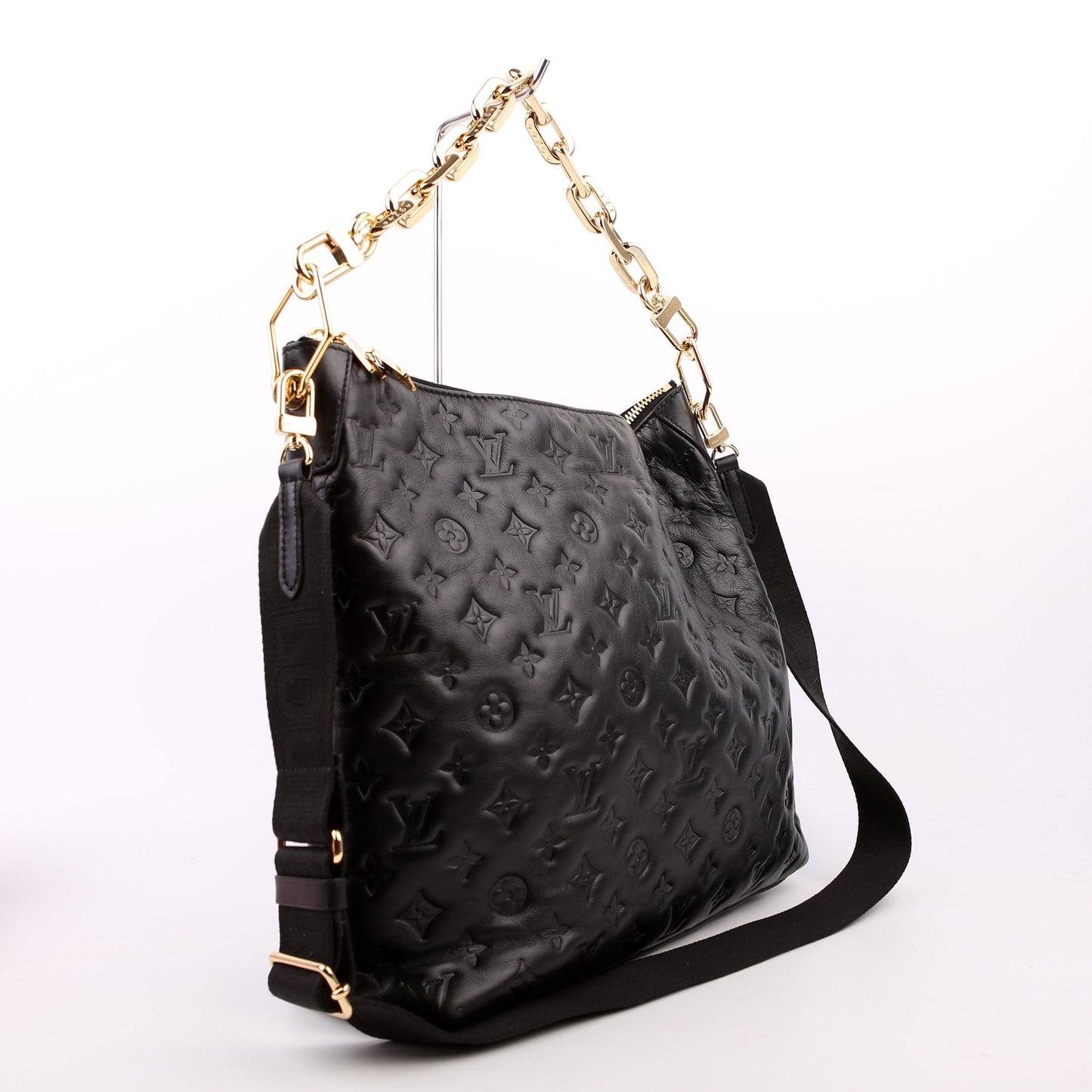 Coussin Hobo MM Empreinte Black