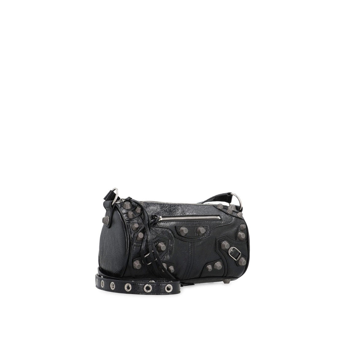 Balenciaga Cylindrical Shoulder Bag In Lamb Leather