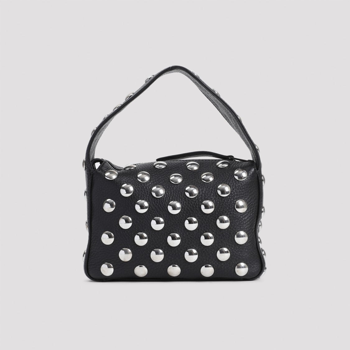 Khaite Black Cow Leather Elena Small Handbag