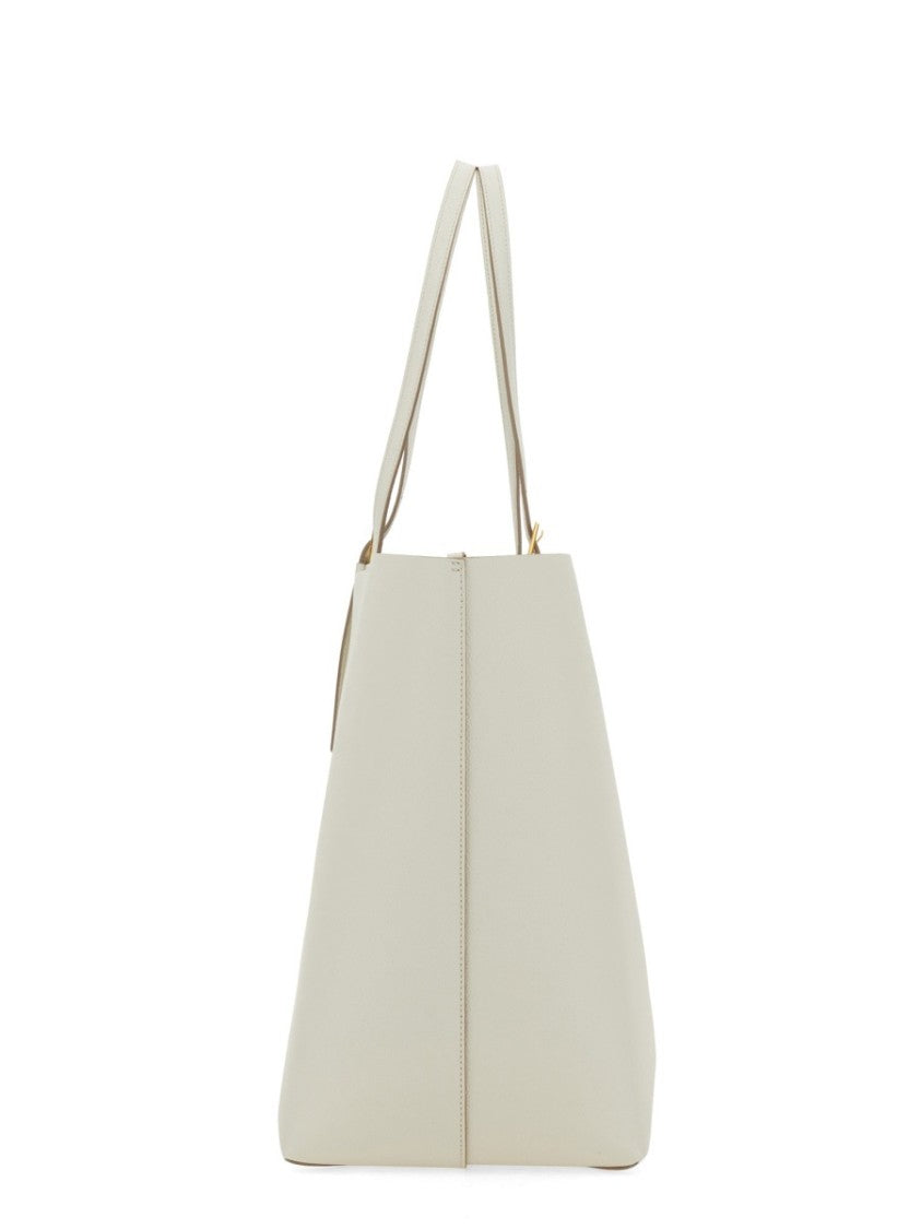 Mcm Himmel Large Leather Shopping Bag