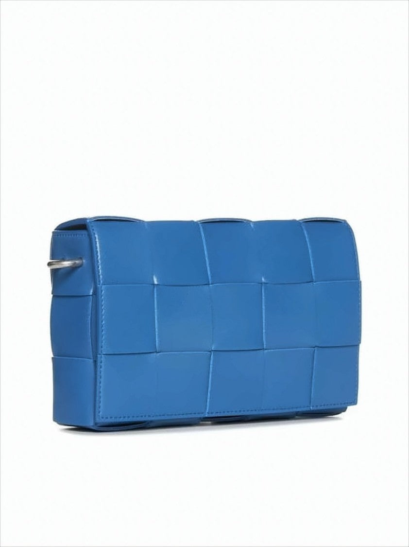Bottega Veneta Woven Calf Leather Clutch