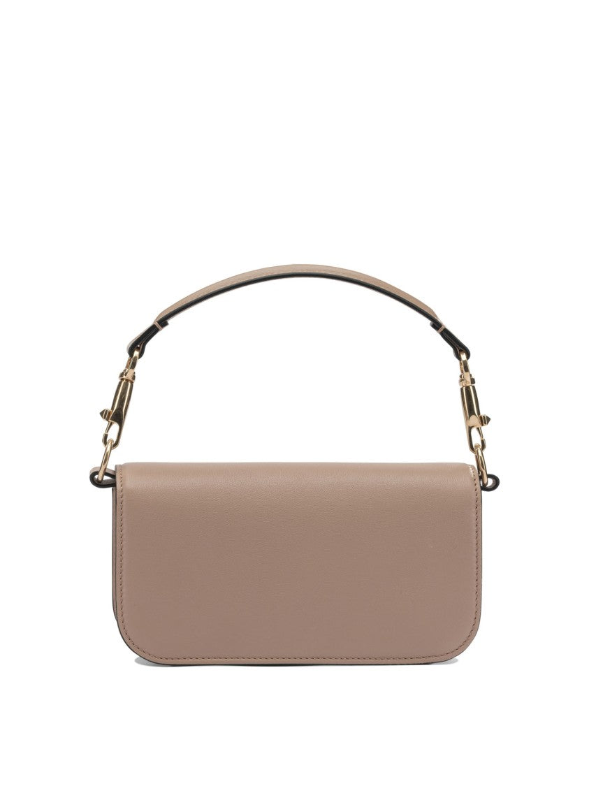 Valentino Garavani Locò Leather Small Handbag