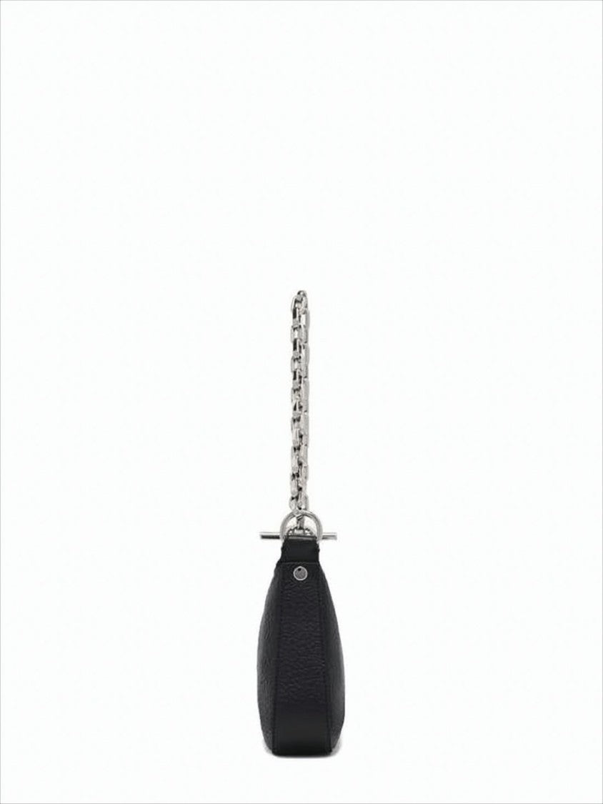 Alexander Mcqueen Textured Calf Leather Shoulder Bag