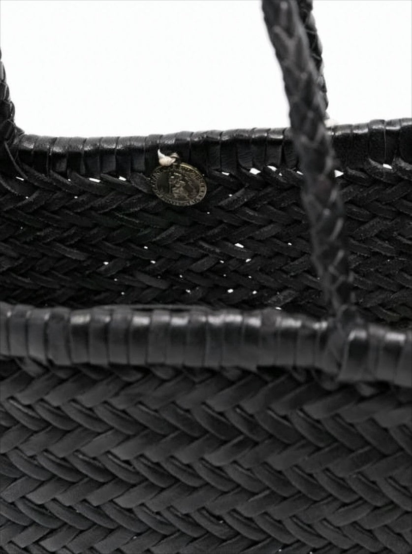 Dragon Diffusion Woven Buffalo Leather Tote Bag
