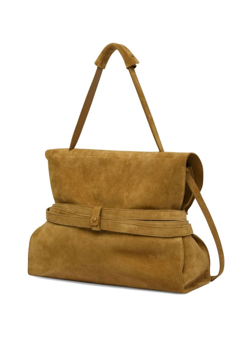 Moschino Suede-Like Structured Bag