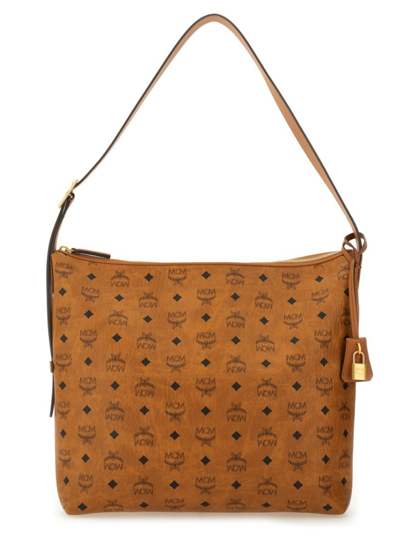 Mcm Aren Large Shoulder Bag
