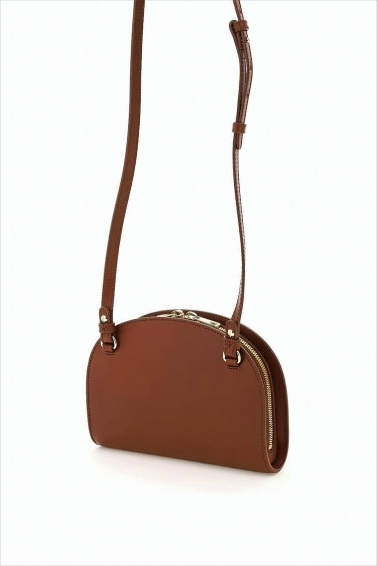 A.P.C. Smooth Calf Leather Crossbody Bag
