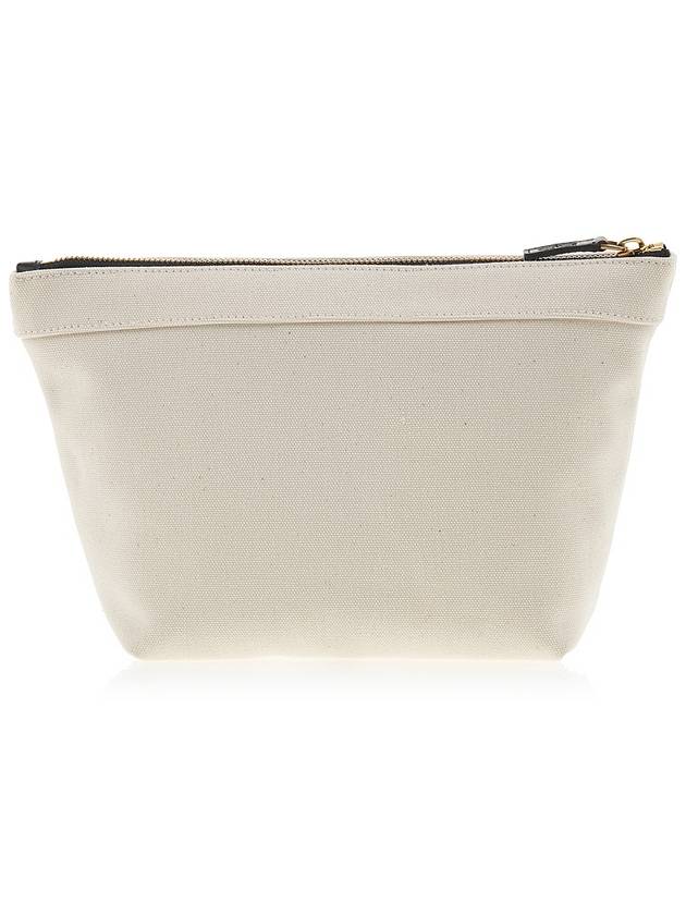 Luxury Balenciaga Trending 2025 Logo Print Jumbo Pouch Bag Ivory