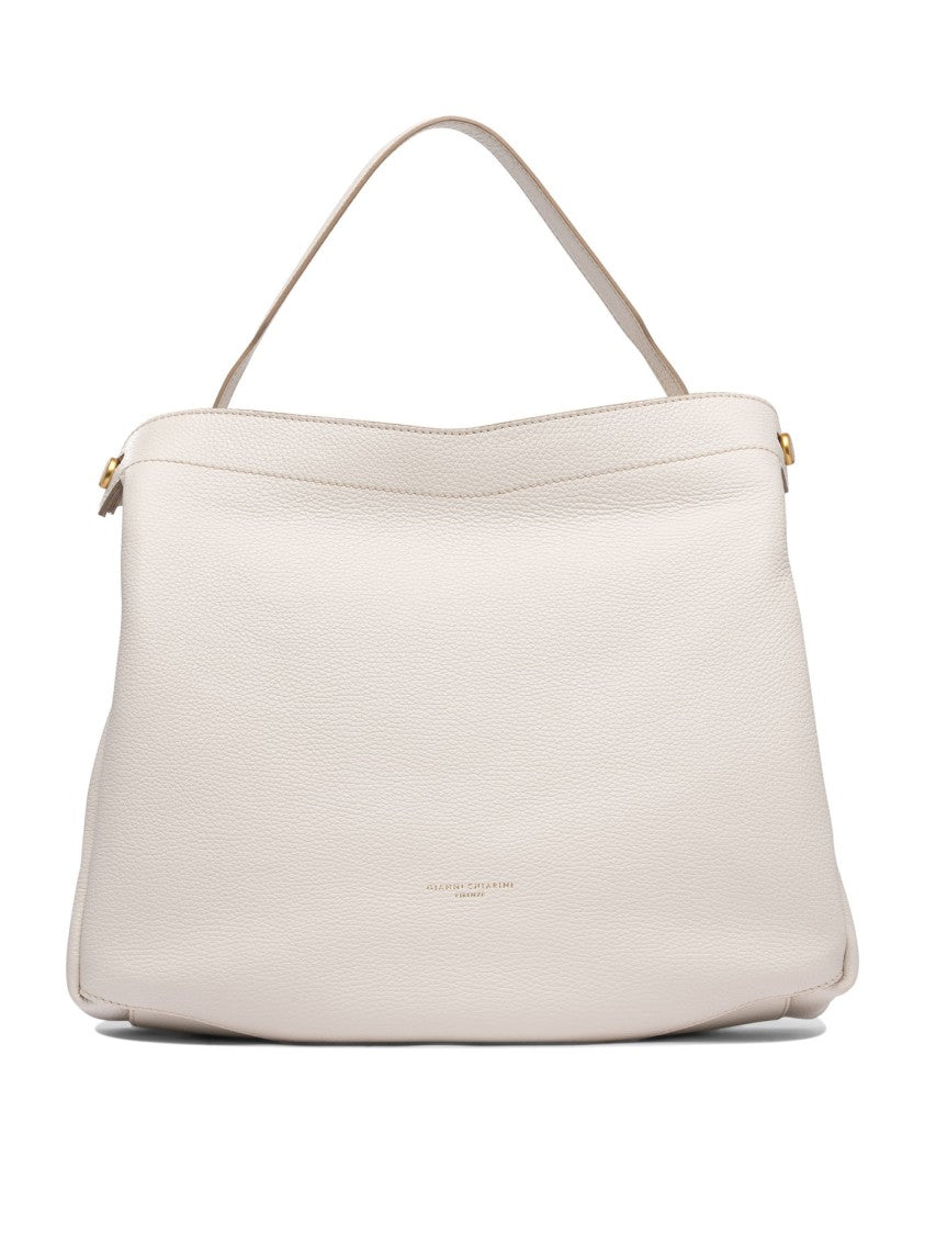 Gianni Chiarini Pebbled Leather Shoulder Bag