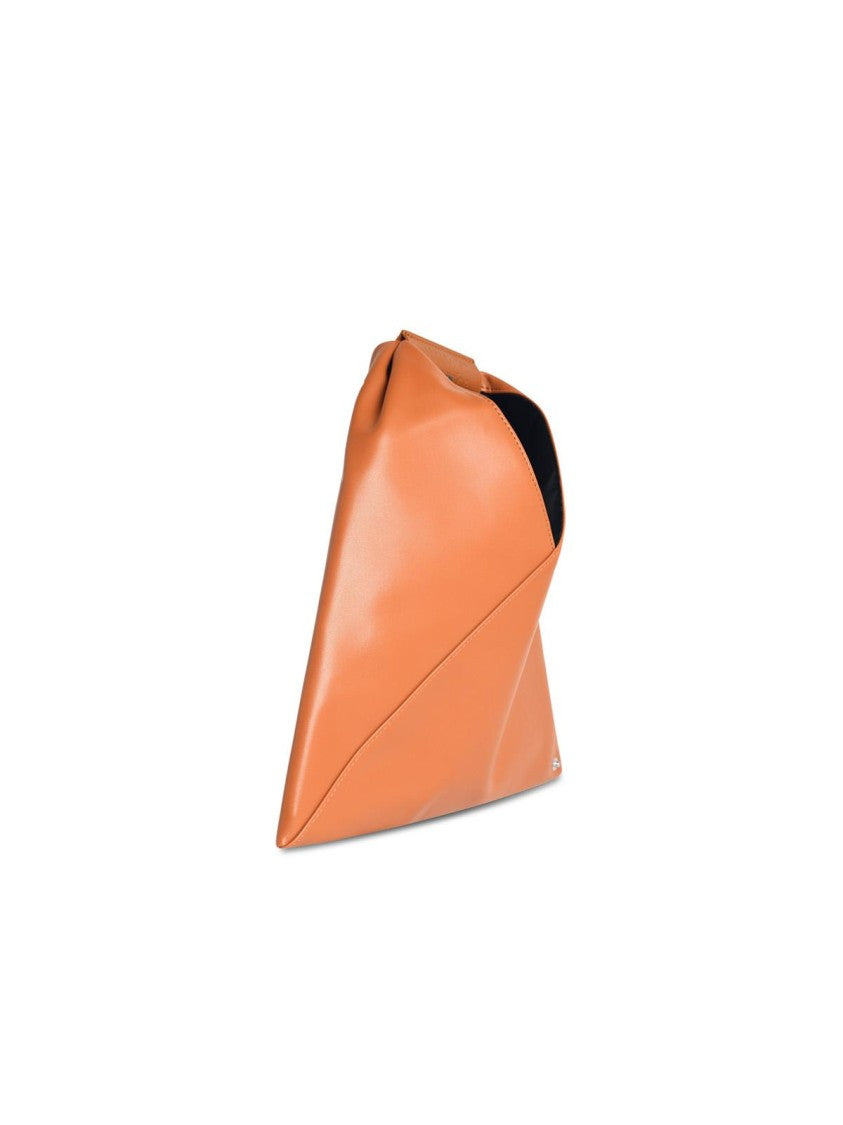 Mm6 By Maison Margiela Japanese' Brown Faux Leather Bag