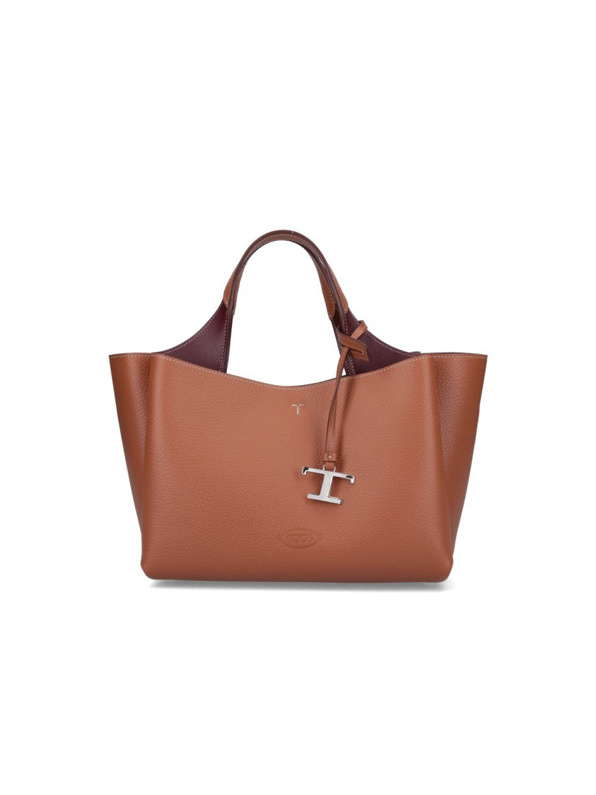 Tod's Tod's Mini Logo Bag – Brown