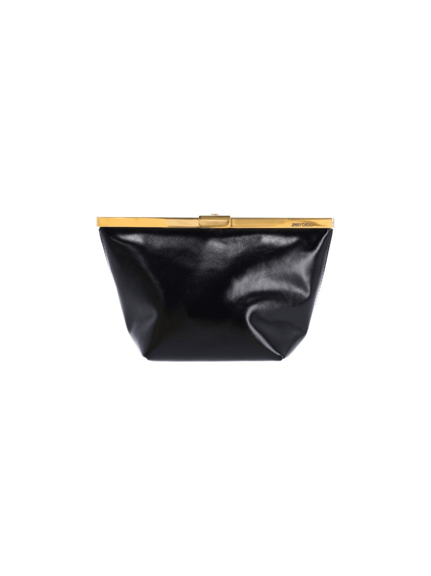 Jimmy Choo "Ganache" Pouch Black