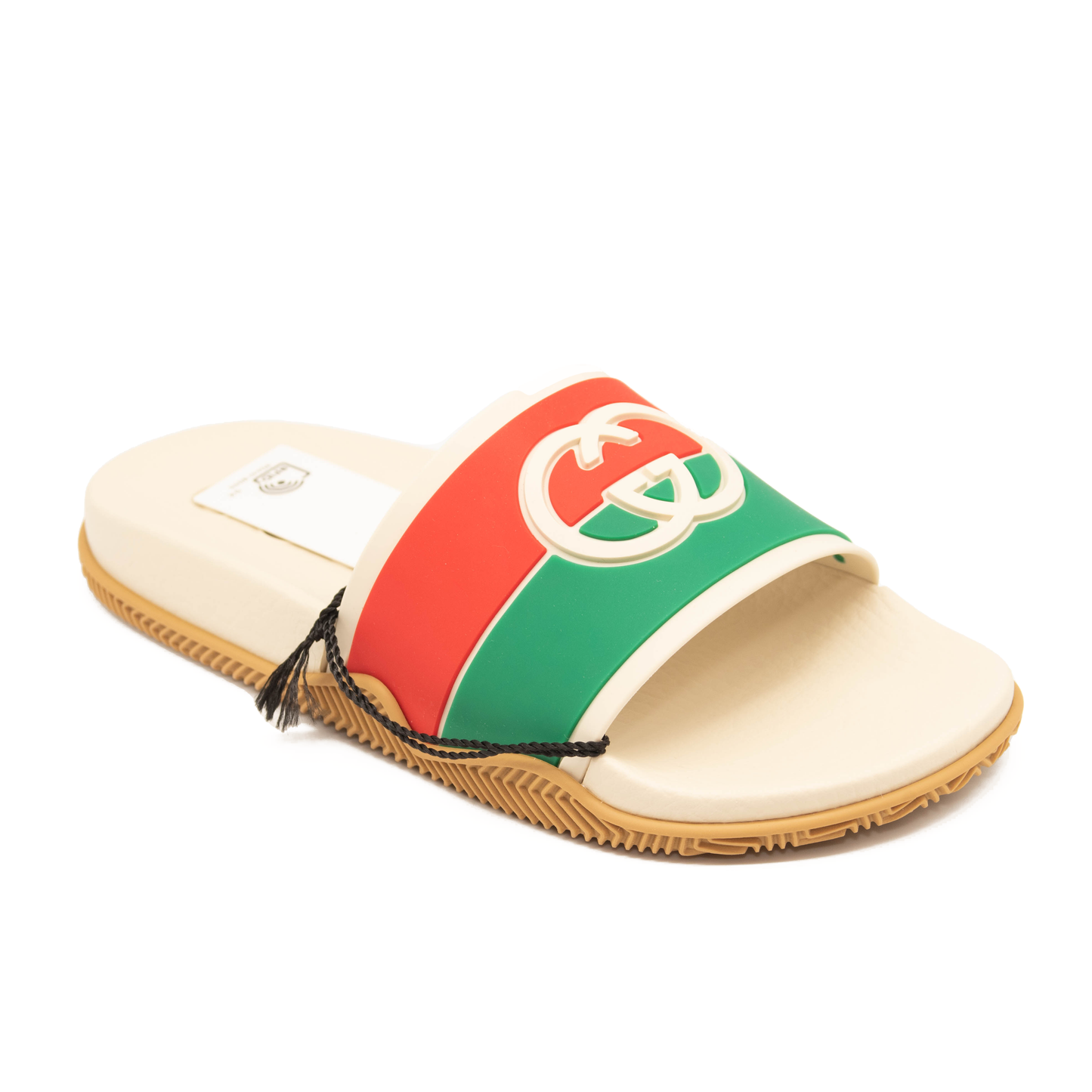 Gucci Pursuit GG Logo Slide Sandal (Women) EU 35 White with Box