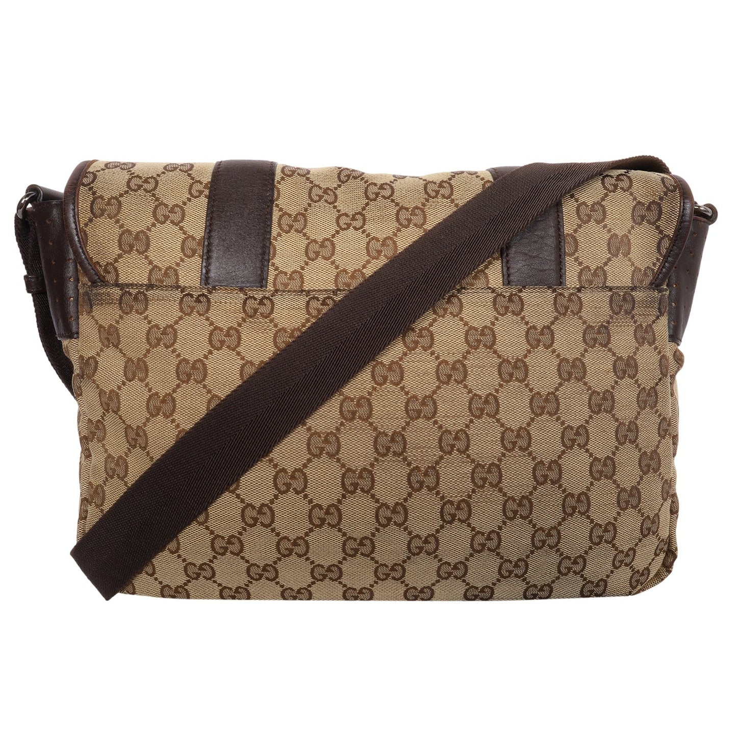 GG Canvas Crossbody Messenger Bag