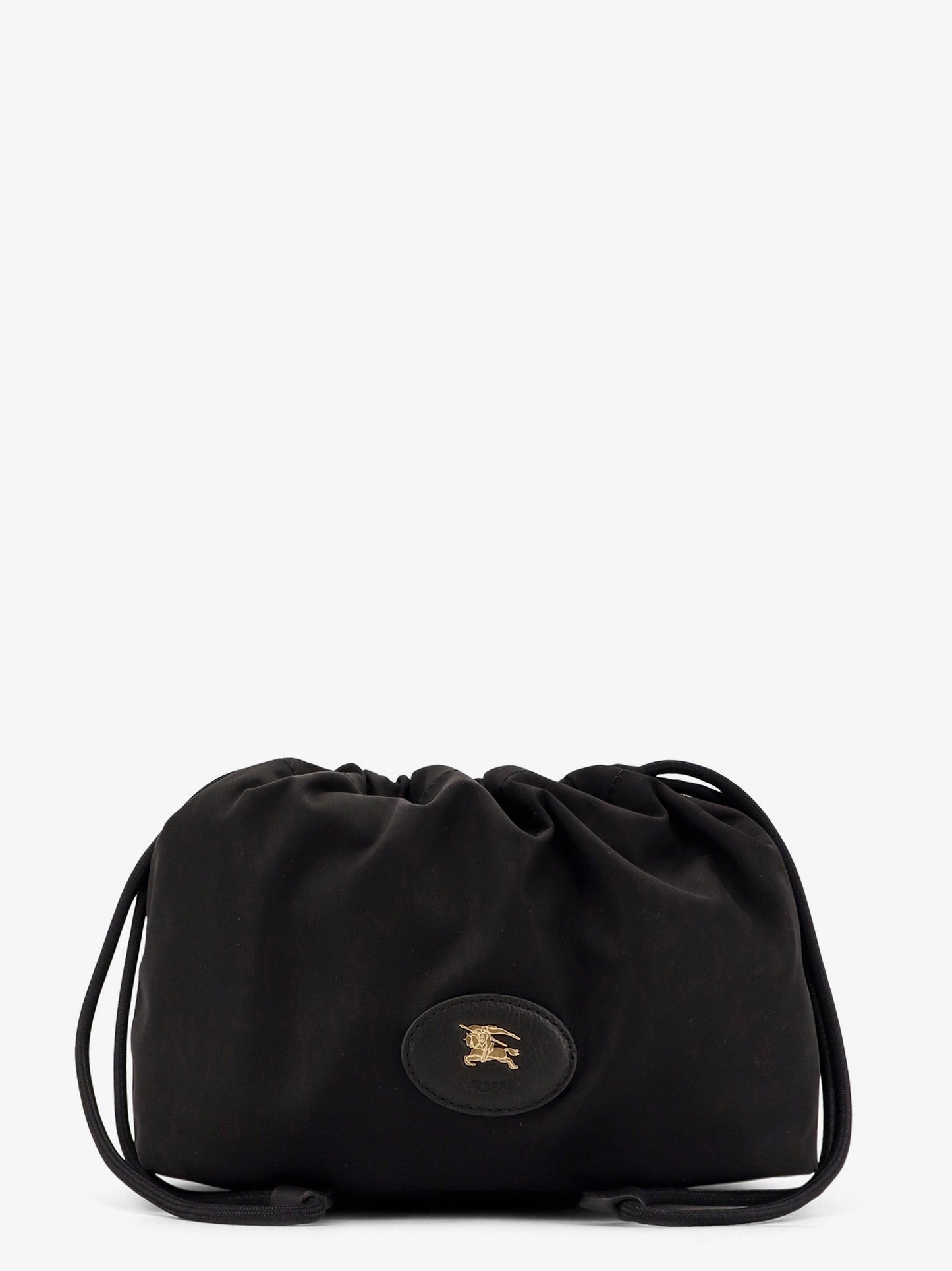 Horseshoe drawstring clutch bag