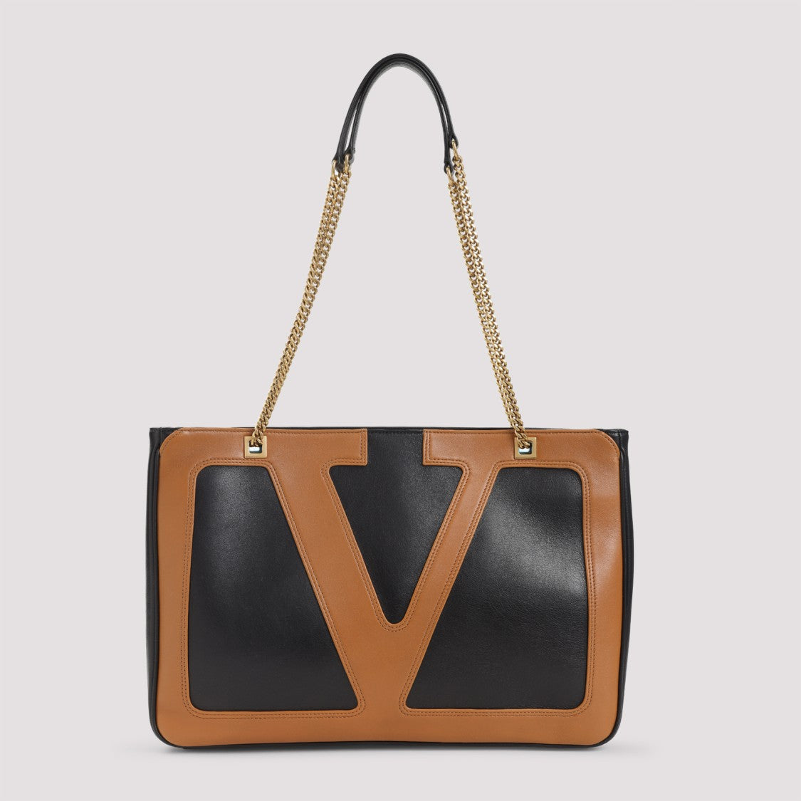 Valentino Garavani Lambskin Leather Shopper Bag