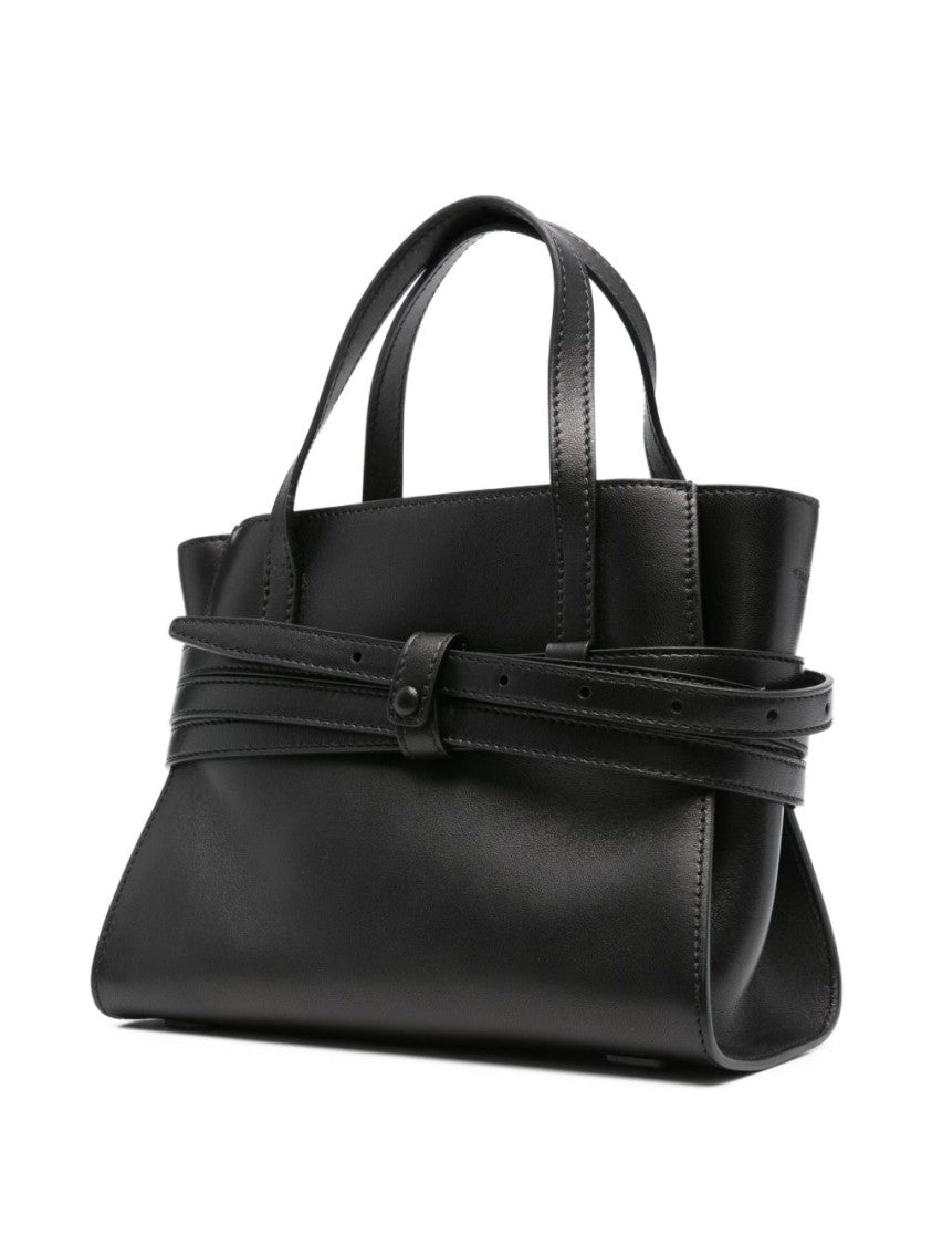 Moschino Structured Black Handbag