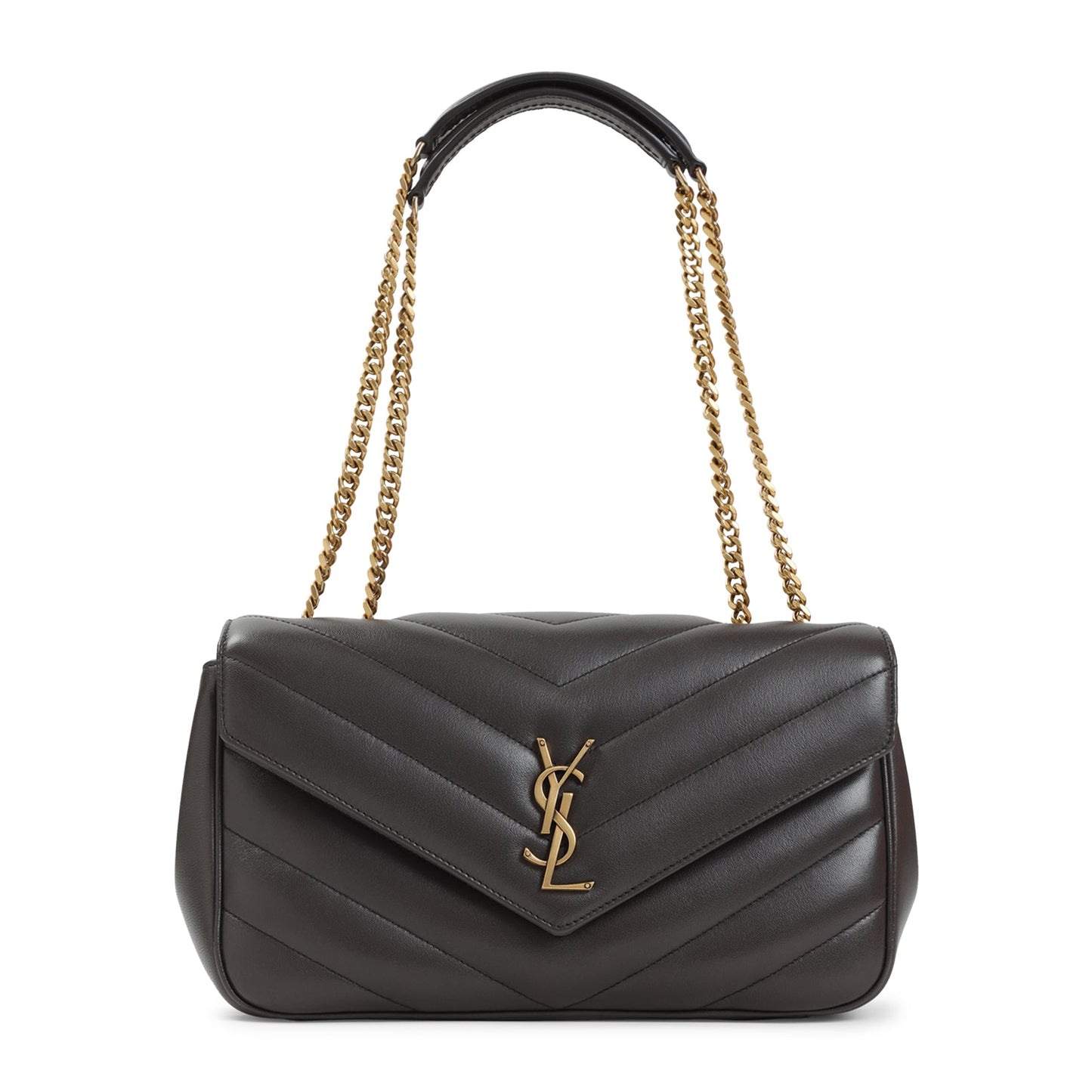 Saint Laurent LouLou M Matelassé Leather Shoulder Bag
