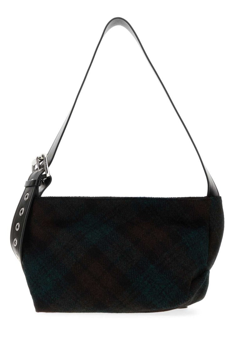 Vivienne Westwood Embroidered Fabric Small Maxime Crossbody Bag