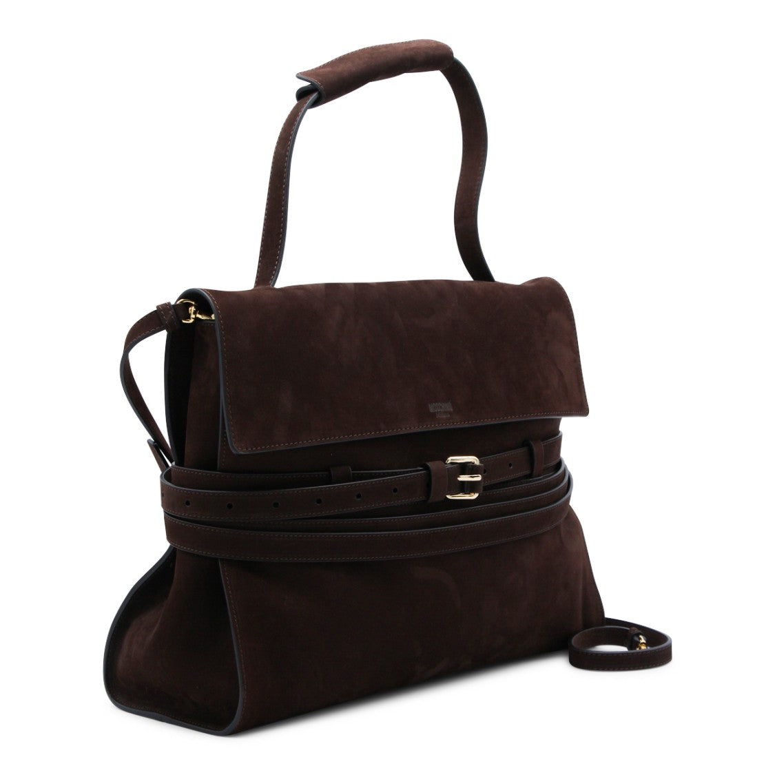 Moschino Structured Brown Bag