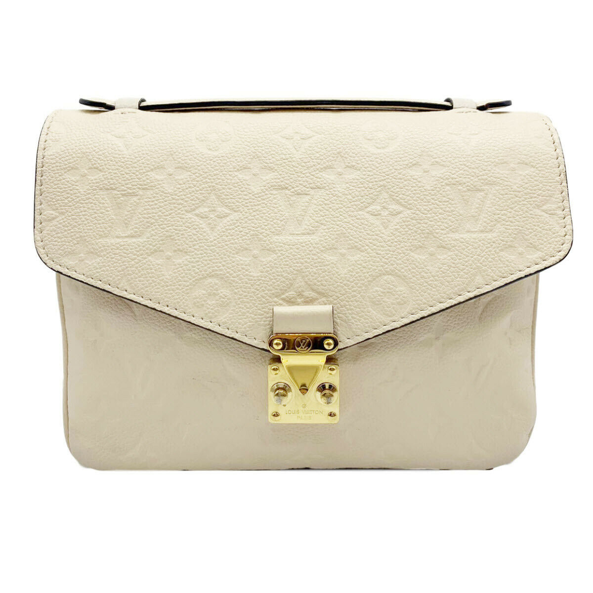 LOUIS VUITTON Empreinte Pochette Metis Creme 2019