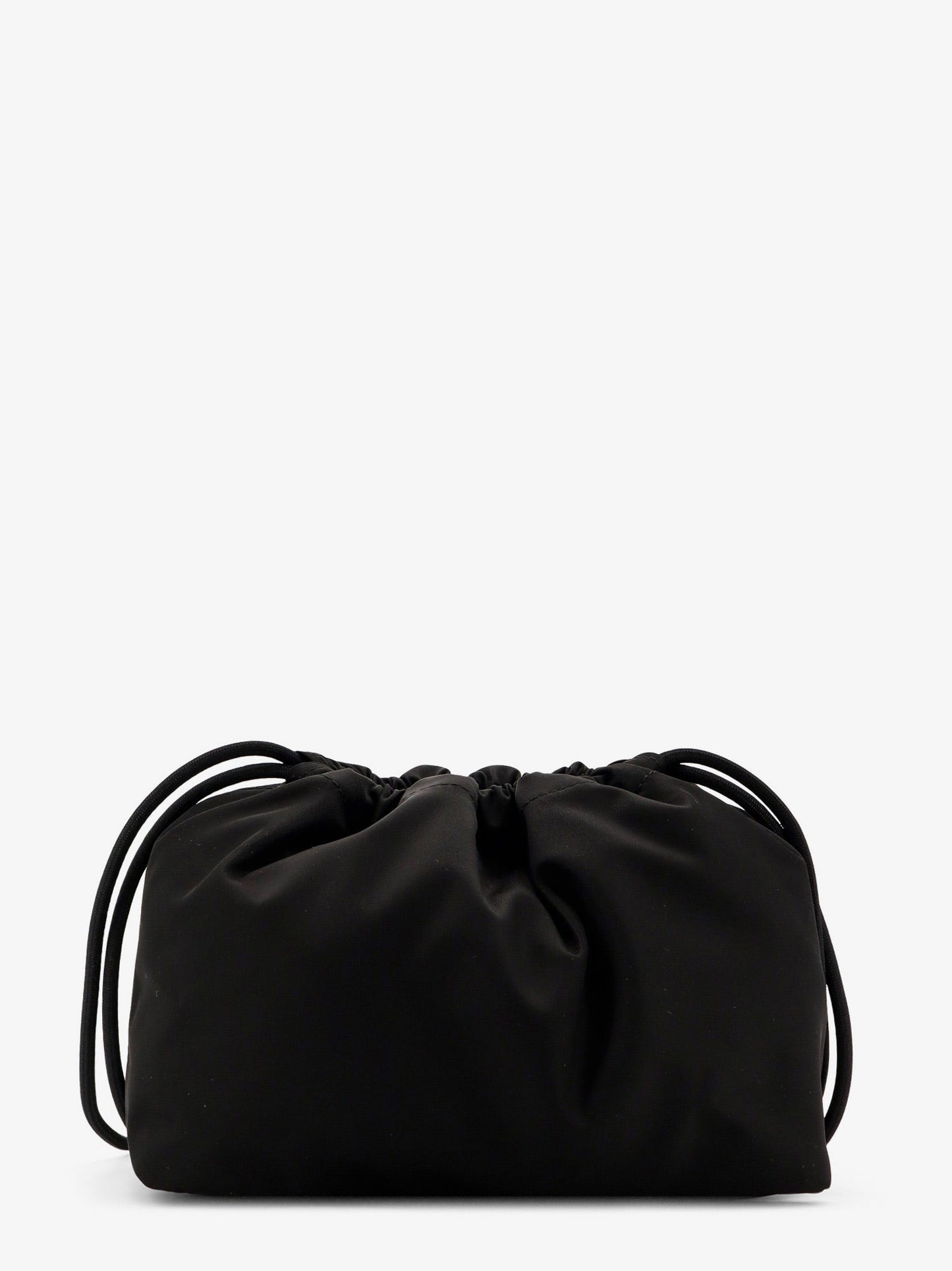 Horseshoe drawstring clutch bag