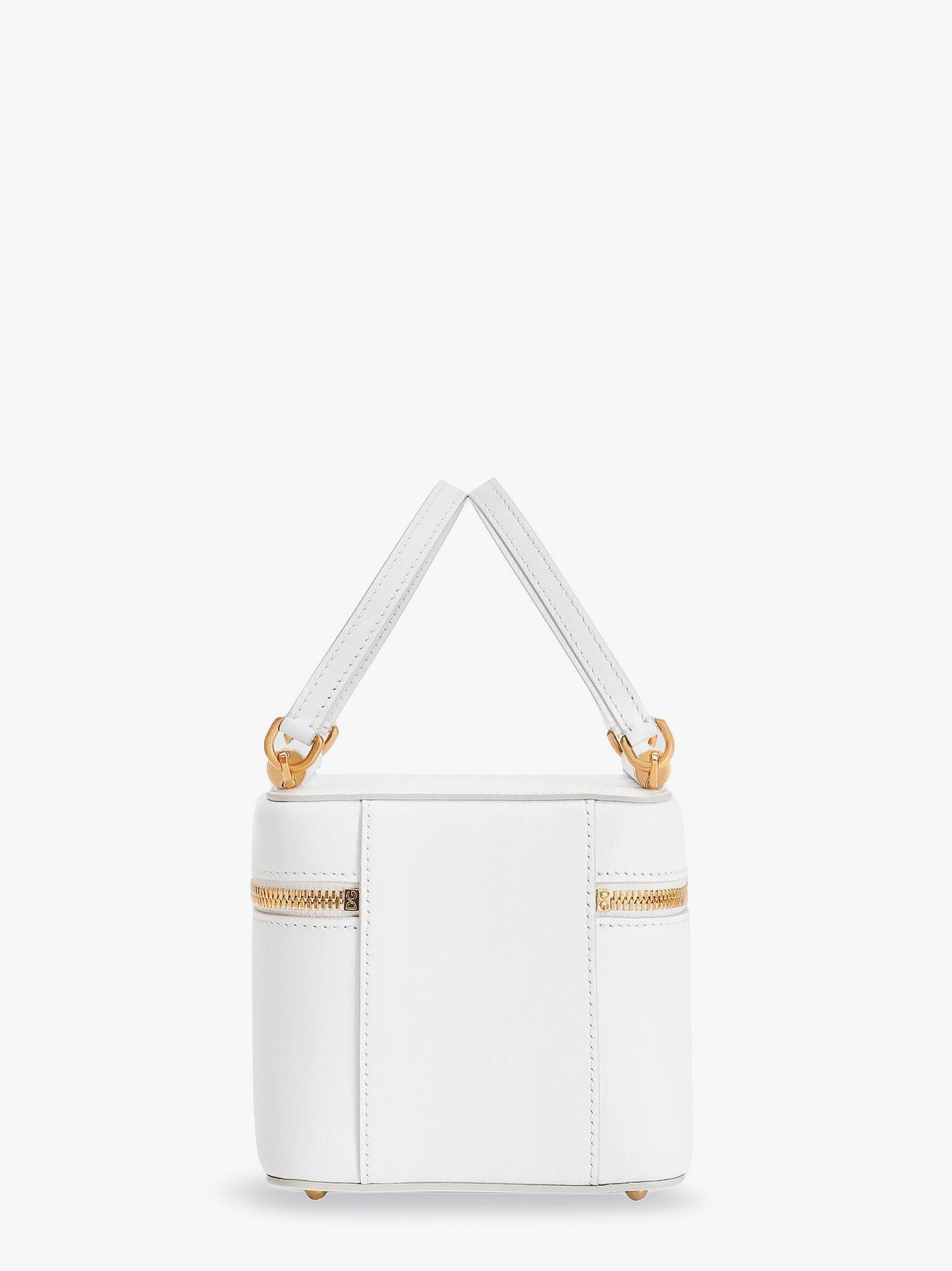 Sicily leather handbag with iconic logo plate