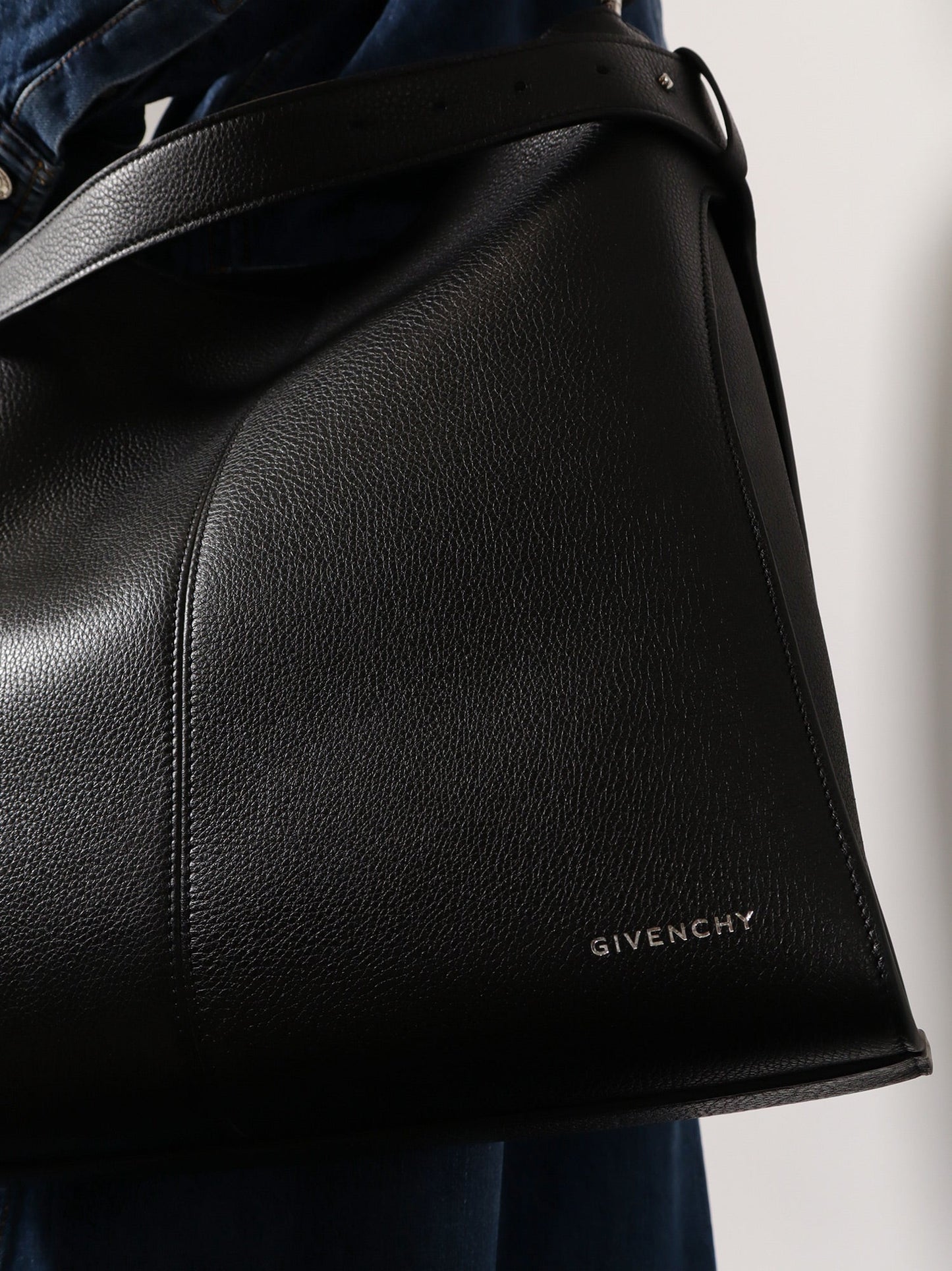 Belted Bag leather shoulder bag