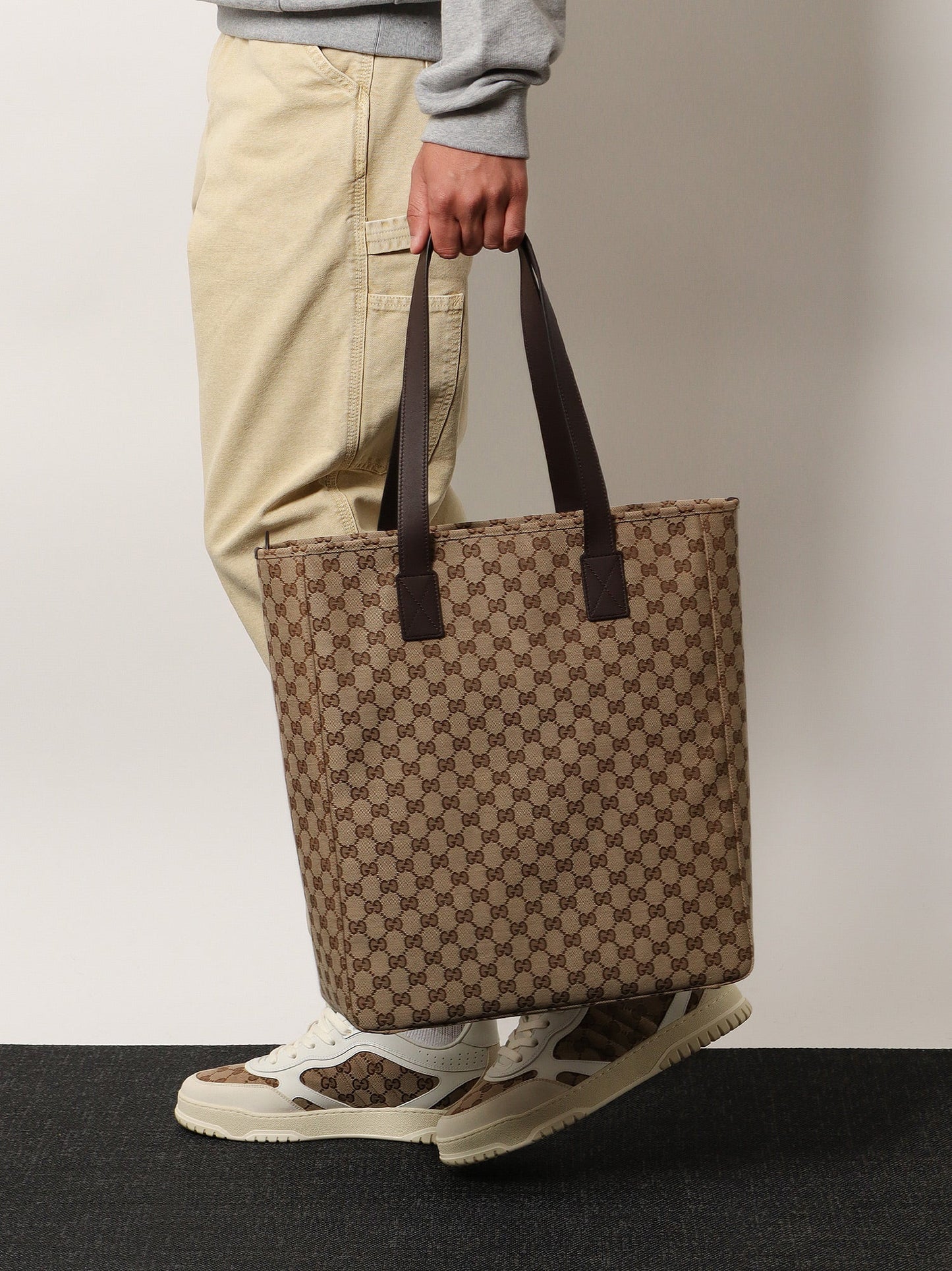 GG Fabric shopping bag