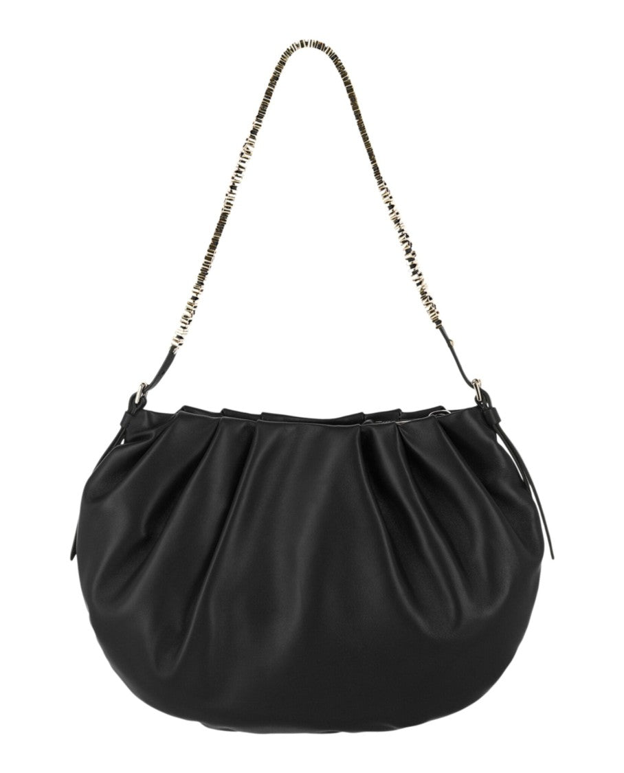 Moschino Mini Lettering Laminated Shoulder Bag