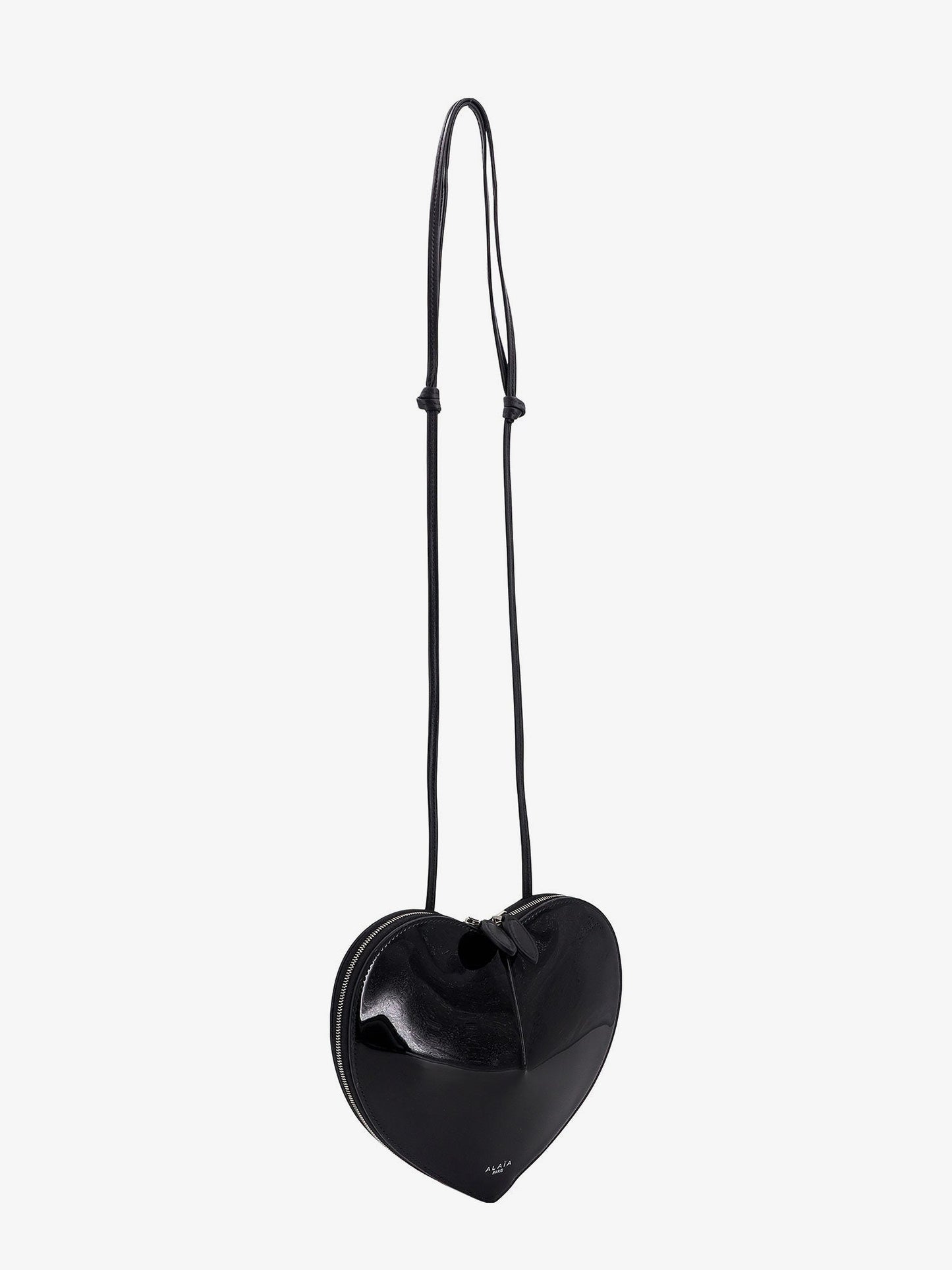 Le Coeur patent leather crossbody bag