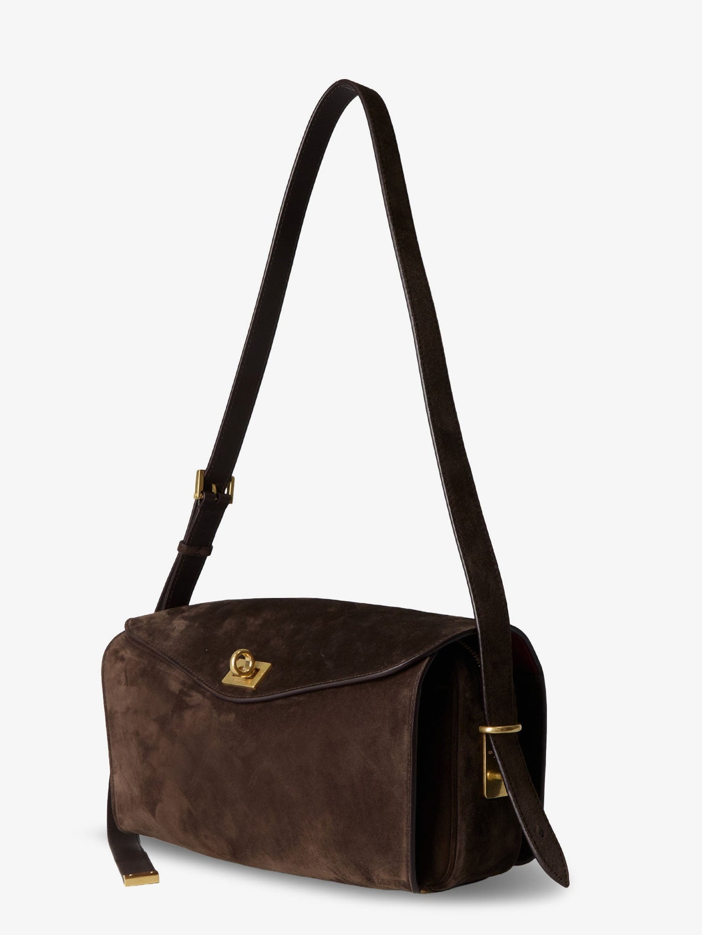 Le 7 Medium suede shoulder bag