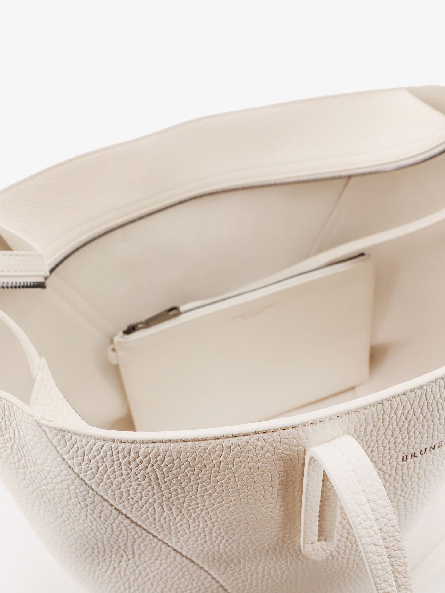 BC Duo hammered leather crossbody bag