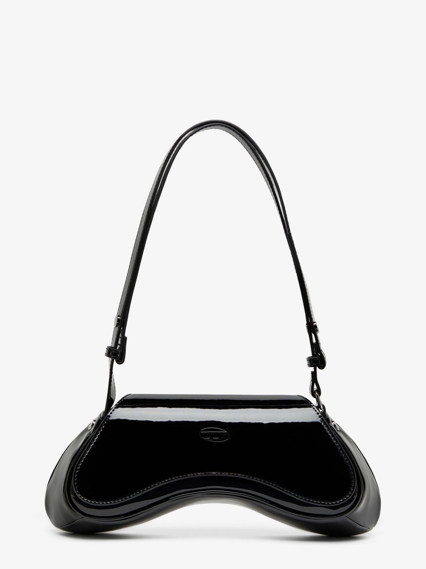 Play Crossbody patent fabric bag