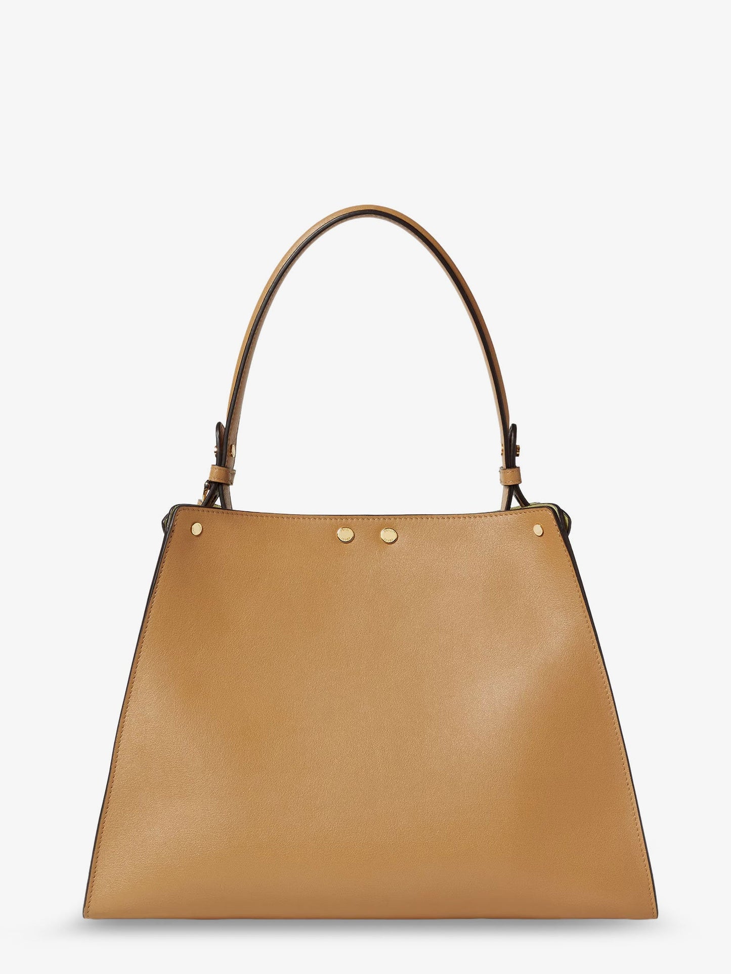 Fend Way Medium leather shoulder bag with contrasting lining