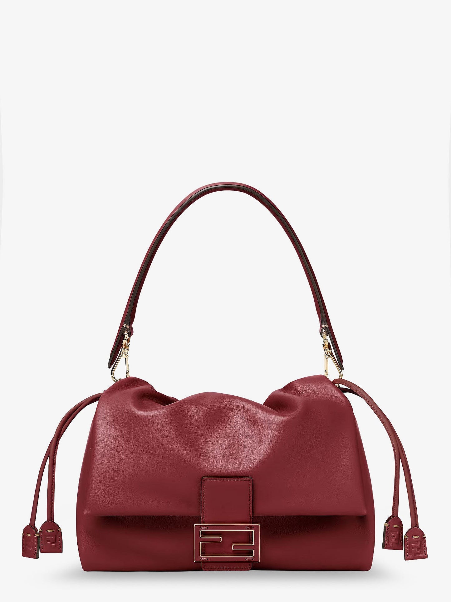 Mamma Baguette Medium leather crossbody bag