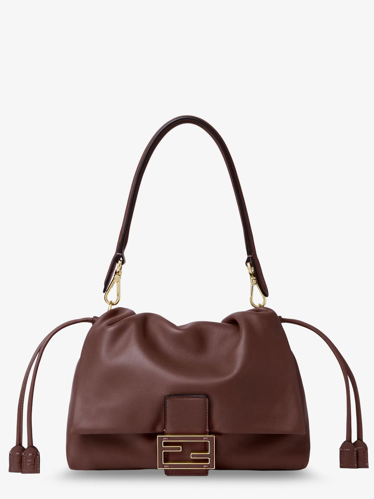 Mamma Baguette Medium leather crossbody bag