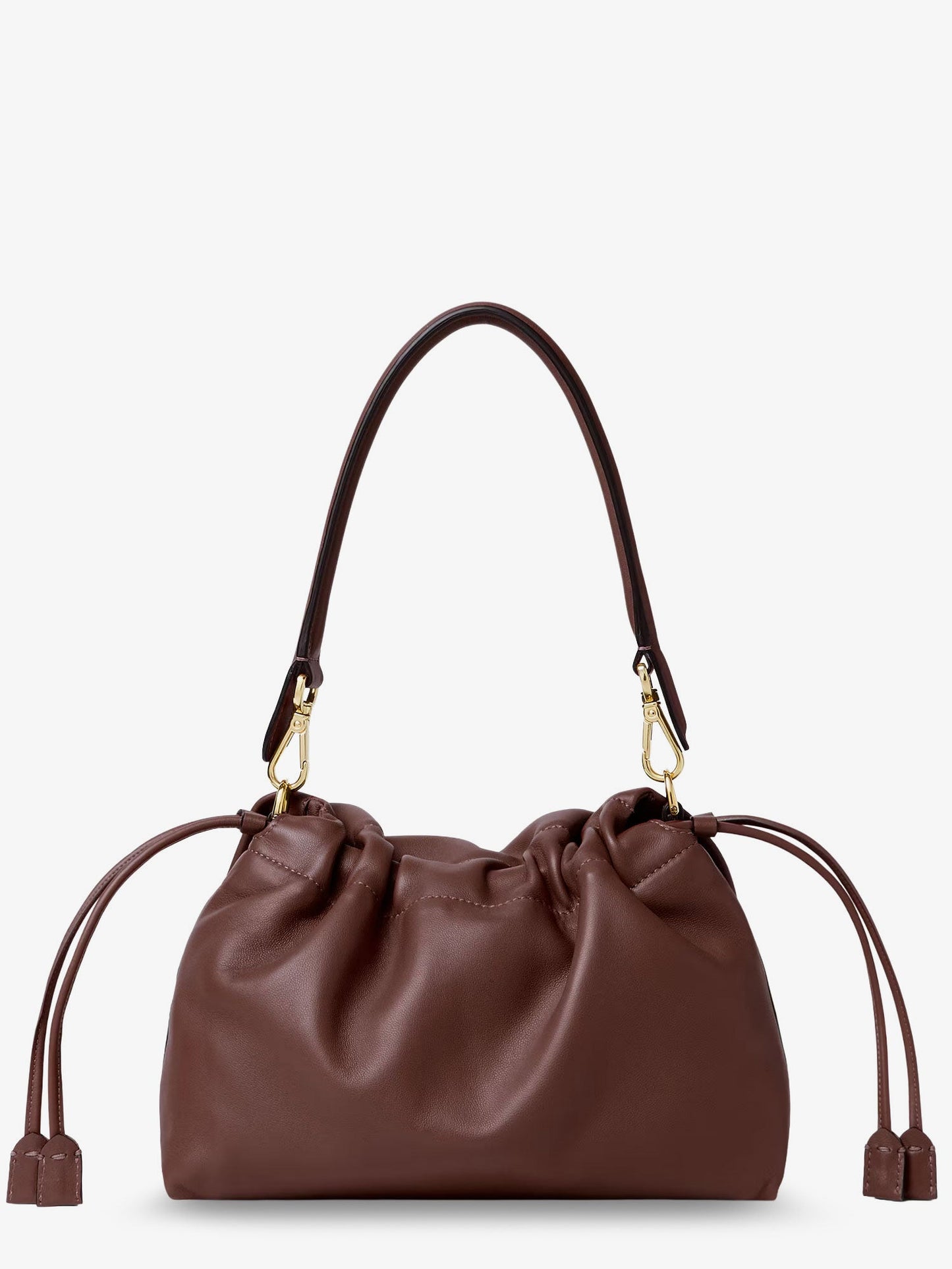 Mamma Baguette Medium leather crossbody bag