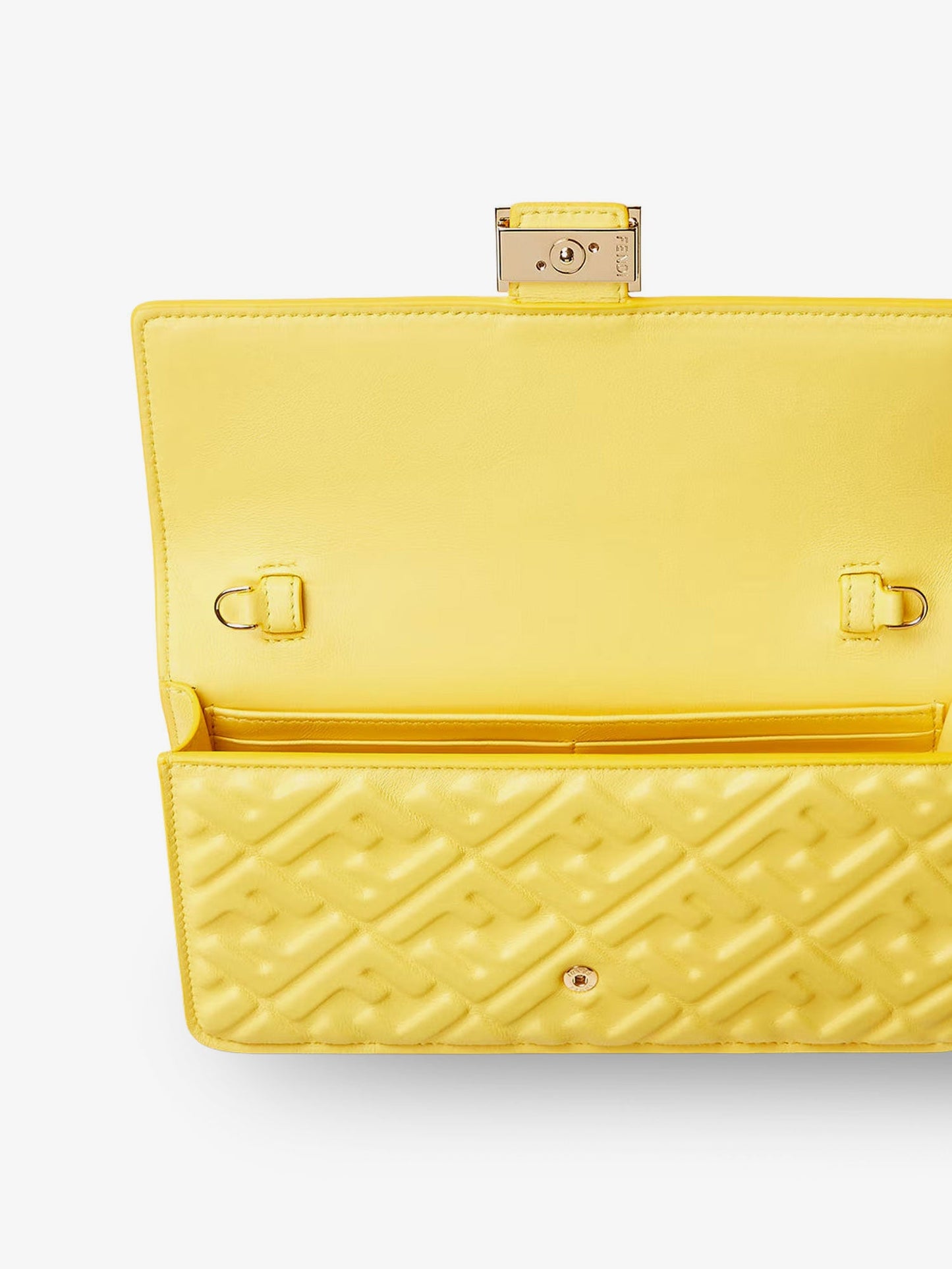 Leather Wallet on Chain Baguette