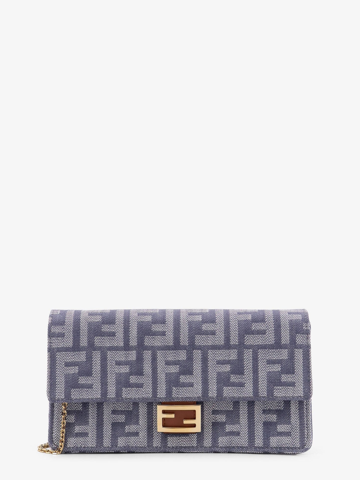 Wallet on chain Baguette shoulder bag