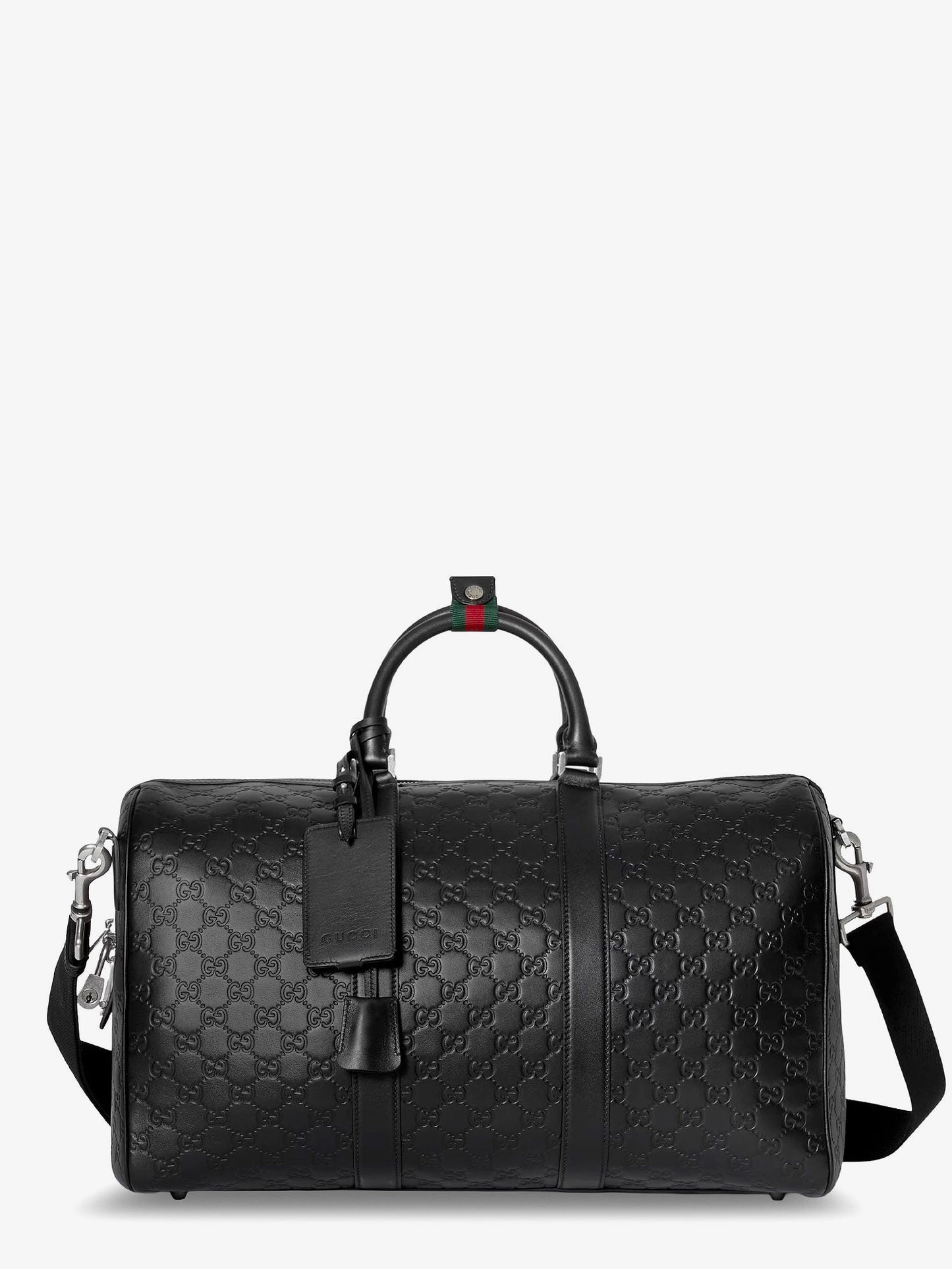 Coated canvas GG Emblem travel bag with GG motif