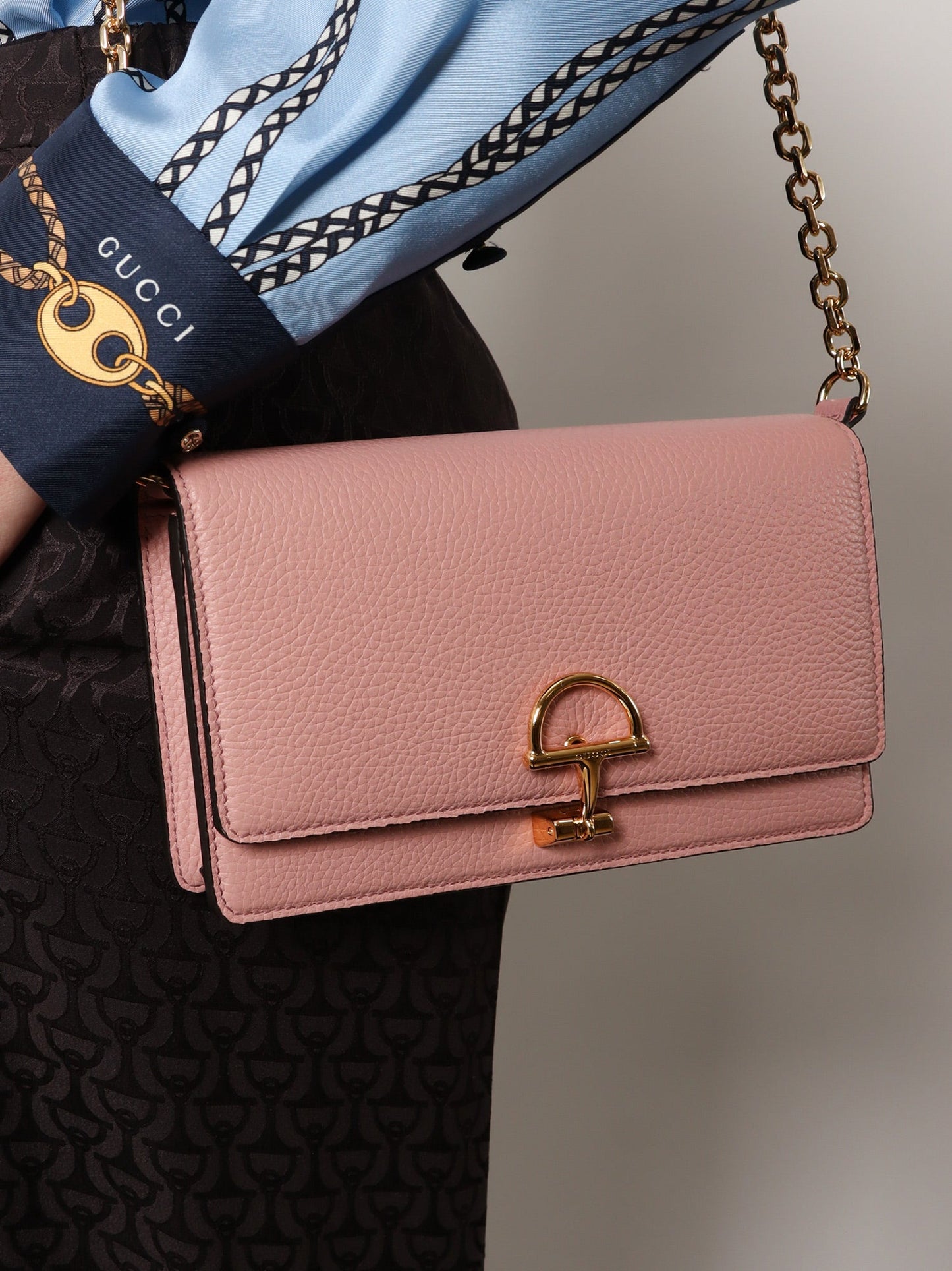 Gucci Half Horsebit leather crossbody bag